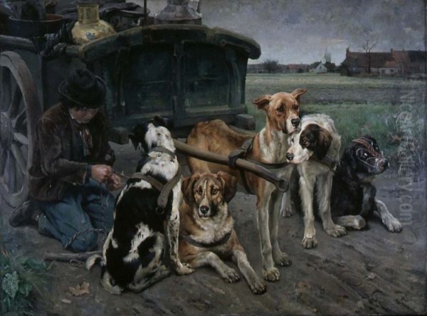 Flamsk hundeforspann - view 1