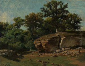 Foret de Fontainebleau by Willem Roelofs