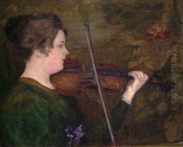 The Violin Player - view 1
