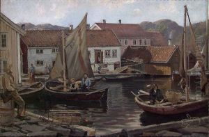 From Avik near Svinor by Johan Martin Nielssen