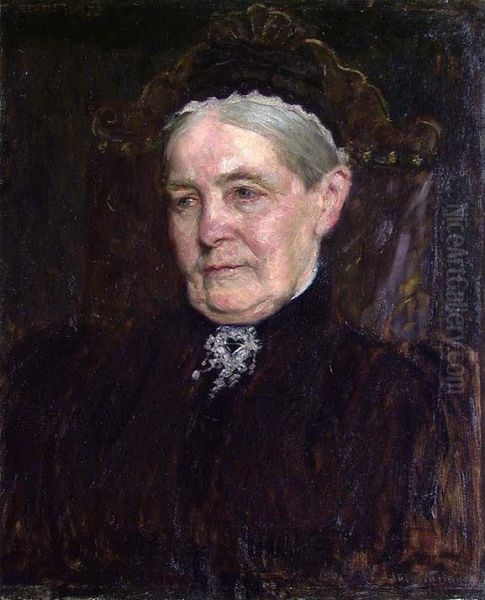 Portrait of Mrs. Henriette Diriks, b. Munch - view 1