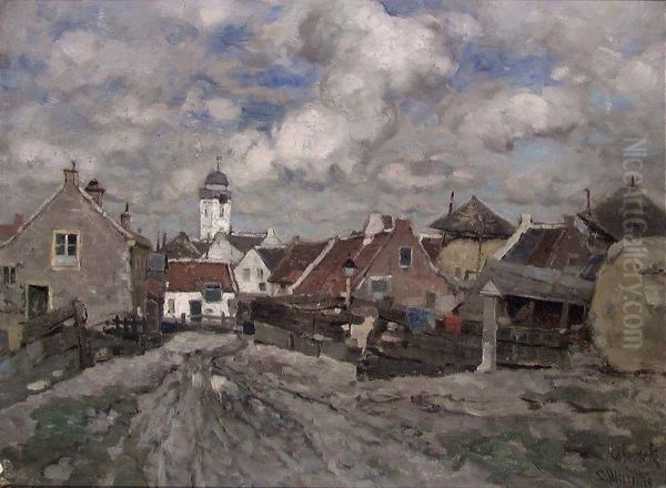 Village Street in Holland - view 1