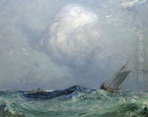 Seascape by Carl Wilhelm Bockmann Barth