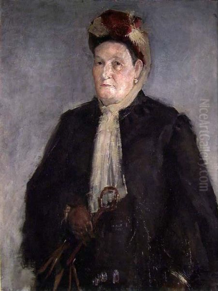 Portrait of Mathea Strom, the Artist's Mother - view 1