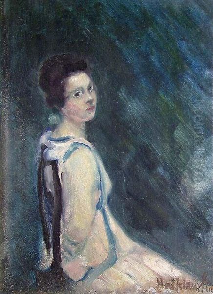 Portrait of Mox, the Artist's Daughter - view 1