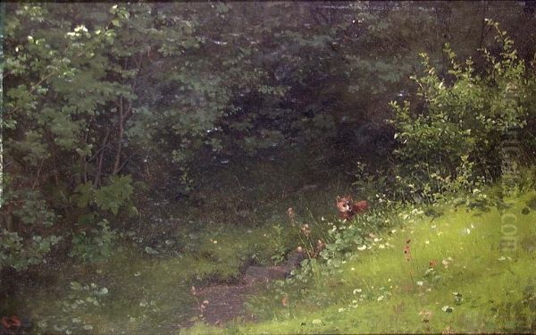 Fox in the Wood - view 1