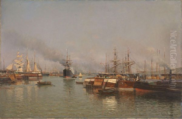 The Mexico Dock in Antwerpen - view 1