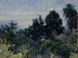 Landscape from Asgardstrand by Thorolf Holmboe