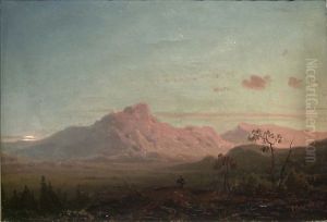 Sunset in the High Mountains