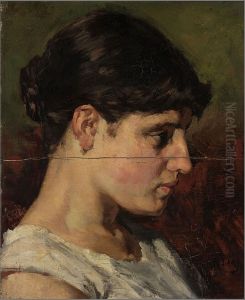 Study of a Head by Roland Larij