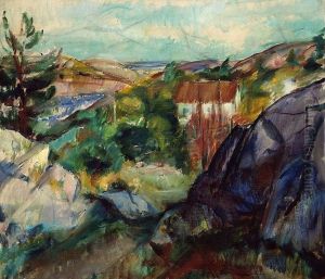 October on the Island Skatoy by Henrik Lund