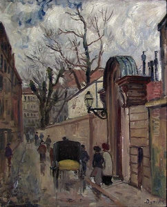 Rue Casette, Paris by Karl Edvard Diriks