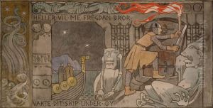 Asmund at the Gate in the Mountain