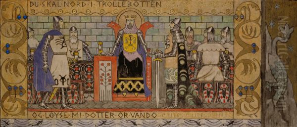 Asmund in the King's Hall - view 1