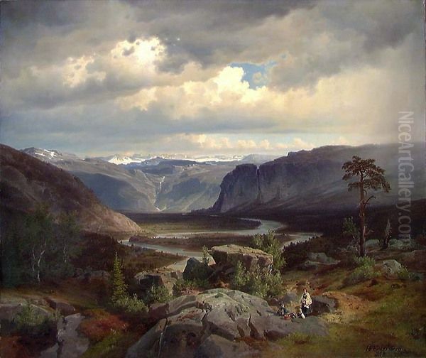 View from Valle in Setesdal - view 1
