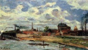 Port de Javel I by Paul Gauguin