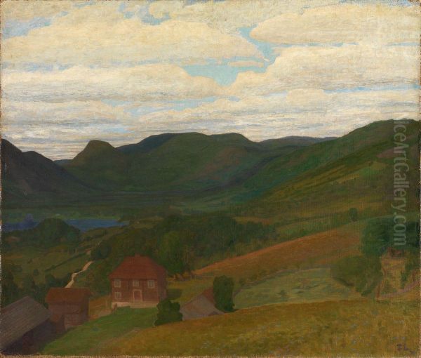 Landscape with an old Farm - view 1