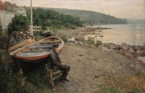 Fra Asgardstrand by Hans Heyerdahl