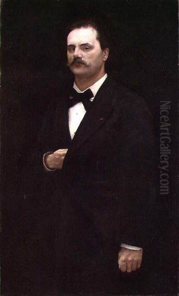 Portrait of the Composer Johan Svendsen - view 1
