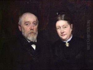 Portrait of the Artist's Parents by Hans Heyerdahl
