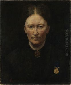 Portrait of the Actress Laura Gundersen