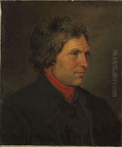 Bonden Torstein Ringheim fra Voss by Adolph Tidemand