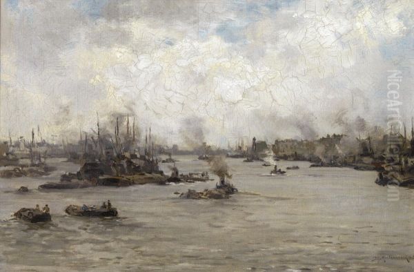 View of the Meuse River - view 1