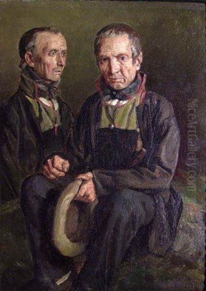 Study of two Farmers - view 1