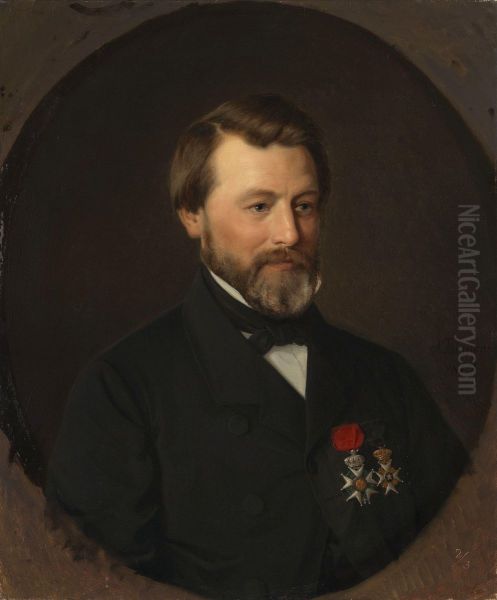 Portrait of Emil Tidemand the Artist's Brother - view 1