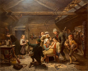 Bjornejegerens hjemkomst Bjornejegerens hjemkomst