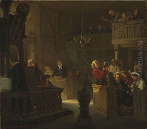 Gudstjeneste i en norsk landskirke - view 1