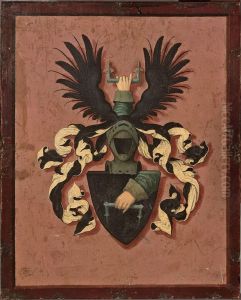 Wapenschild van het geslacht Klammer von Weydach by Hans Maler Zu Schwaz