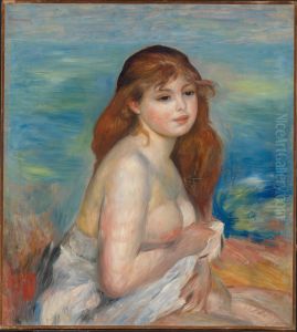 Apres le bain by Pierre Auguste Renoir