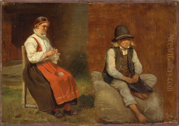 Figur Studies from Mora in Sweden - view 1