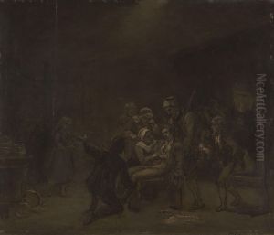 Bjornejegerens hjemkomst by Adolph Tidemand