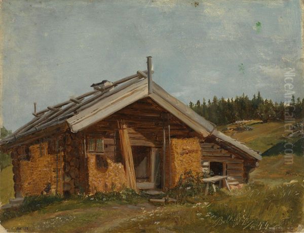 Farmhouse at Bolkesjo - view 1