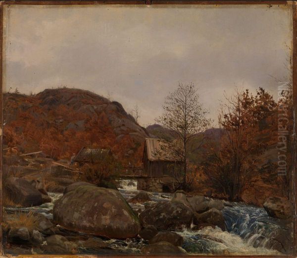 Mill at Frostestad near Mandal - view 1