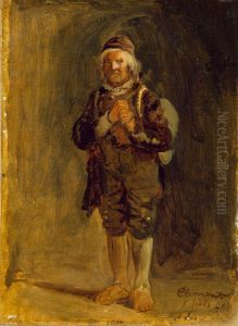 Clement Ringnaes from Sigdal by Adolph Tidemand