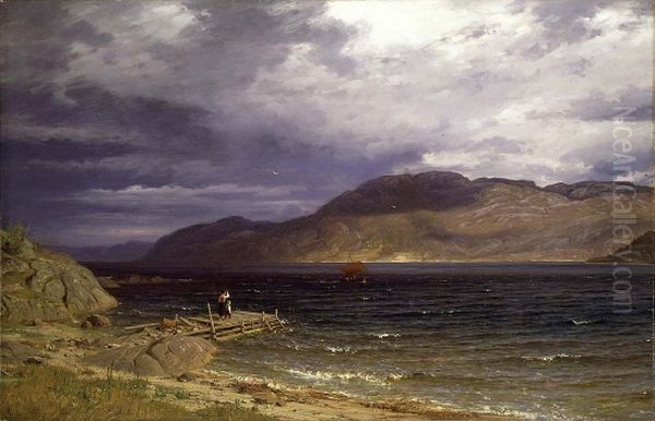 From AEnes in the Hardangerfjord - view 1