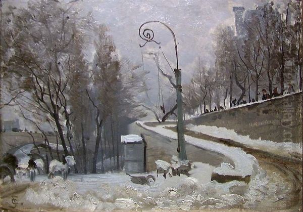 Winter in Paris - view 1