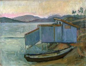 Blue Bathing House Blue Bathing House