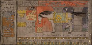 The fourth Hall by Gerhard Munthe