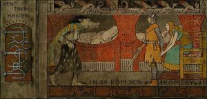The third Hall by Gerhard Munthe