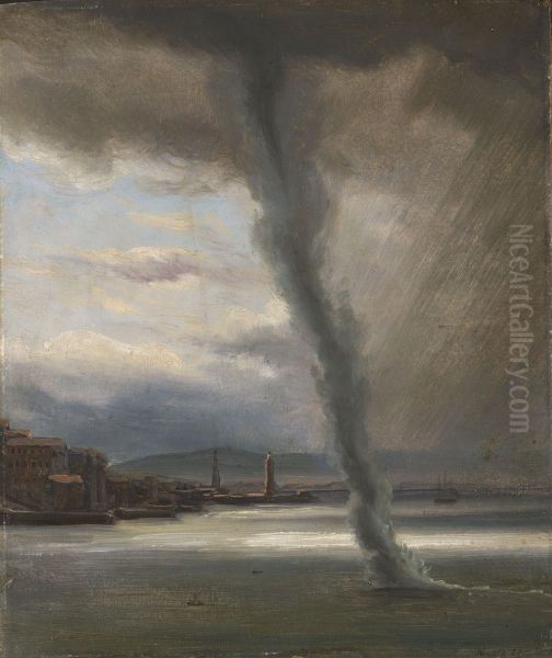 A Waterspout on the Bay of Naples - view 1