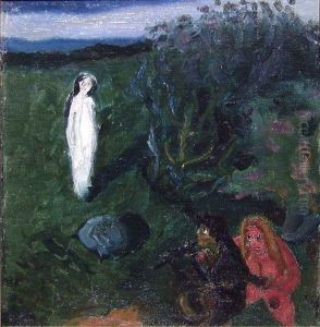 Landscape with Figures by Nikolai Astrup