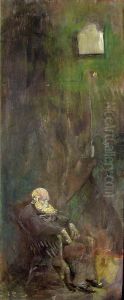 Five to twelve by Christian Krohg