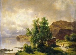 View of Holsfjorden, Ringerike