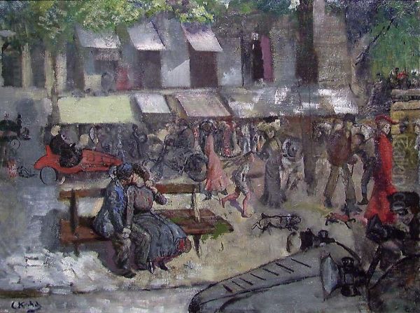 Scene from a Street in Paris - view 1