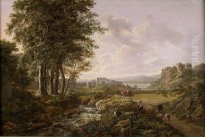 Southern Landscape by Johan Wilhelm Ludwig Dahl