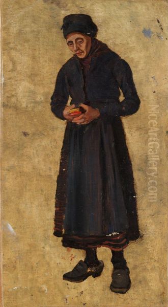 Woman with Hymnbook - view 1